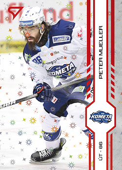 Peter Mueller Kometa Brno Tipsport ELH 2024/25 SportZoo 2. serie Red Sparks #292